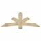 Ekena Millwork Alberta Rough Sawn Timber Gable Bracket, Douglas Fir, 72"W x 27"H x 6"D x 6"F, 9/12 Pitch GBW072X27X0606ALB00RDF - alternate 1